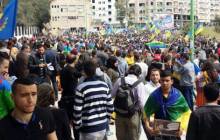 Des milliers d'indépendantistes kabyles du MAK marchent à Tizi-Ouzou et Bgayet