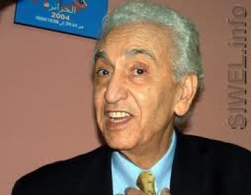 Hocine Aït Ahmed, président du Front des forces socialistes.