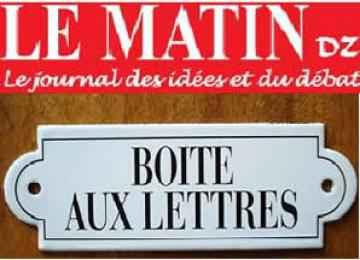 Réponse à Boubekeur Benbouzid, ministre de l'Education