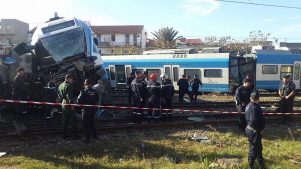 Déraillement mortel d'un train à Alger
