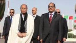 Le président tunisien Moncef Marzouki en Mauritanie