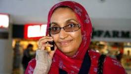 A. Haidar, militante du Sahara occidental, agressée par la police marocaine