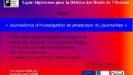 MDHC Tizi-Ouzou : formation au journalisme d’investigation et protection du journaliste