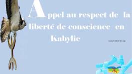 Citoyens de Kabylie : appel pour la liberté de conscience