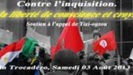 Soutien à l’appel de Tizi-Ouzou contre l’inquisition