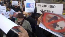 Des dizaines de manifestants devant l’ambassade d’Algérie à Paris
