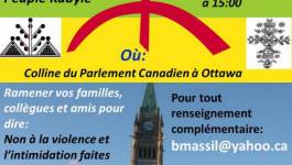 Rassemblement dimanche à Ottawa pour dénoncer la répression en Kabylie