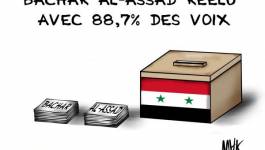 Bachar Al Assad réélu