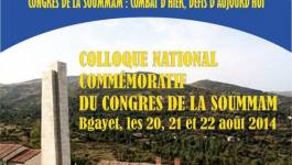 Colloque sur le congrès de la Soummam, les 20, 21 et 22 août