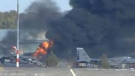 Le crash d'un F-16 tue huit Français et deux Grecs en Espagne