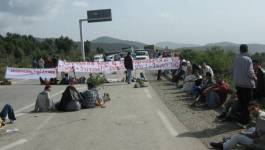 Fermeture de la RN 9, grèves et pénurie de carburant à Béjaia