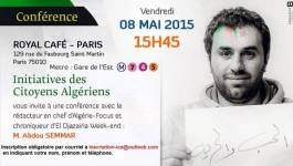 Conférence-débat avec Abdou Semmar sur les défis journalistiques en Algérie