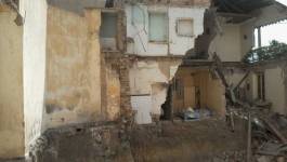 Batna : effondrement d'une maison en plein centre-ville