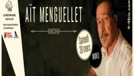 Lounis Aït Menguellet en concert le 26 mars à Oignies (Nord de la France)