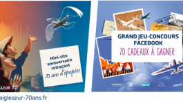 Aigle Azur célèbre son 70ème anniversaire avec ses clients !