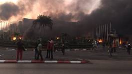 Gabon/présidentielle : l'Assemblée nationale incendiée par des manifestants