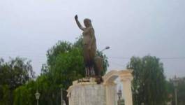 La statue de la reine amazigh Dihya incendiée à Baghaï (Khenchela)
