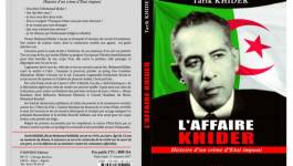 "L'affaire Khider, histoire d'un crime d'Etat impuni", en librairie mardi