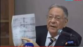 Djamel Ould Abbès contre-attaque: " je suis un moudjahid et j'ai les preuves!" (Vidéo)