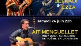 Aït Menguellet, Azal Belkadi et Ezza au Festival Tamazgha à Marseille