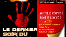 "Le dernier soir du dictateur", écrite par Benchicou sera interprétée à l’ACB et aux 3-Bornes