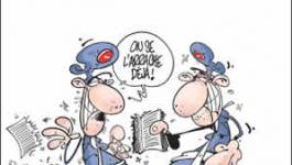 La censure du livre de Benchicou vue par Dilem (Liberté)