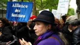 Manifestation contre les violences faites aux Algériennes