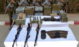 Un fusil mitrailleur et des charges propulsives pour RPG-7 récupérés à El Oued