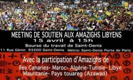Un printemps pour Tripoli : meeting de soutien aux Amazighs libyens dimanche