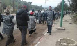 Les enseignants contractuels poursuivent leur marche vers Alger