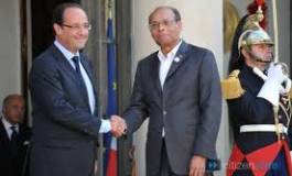 Tunisie : le président Moncef Marzouki reçu par François Hollande