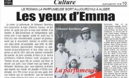 La parfumeuse sort à Alger : Une critique du Soir d'Algérie