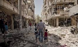 Syrie : raid de chasseurs bombardiers sur les villes