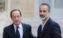 François Hollande reçoit le chef de l'opposition syrienne