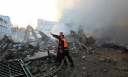 Le QG du Hamas à Gaza bombardé par l'armée israélienne