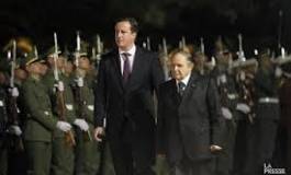 David Cameron débarque à Alger, Bouteflika ne dit mot
