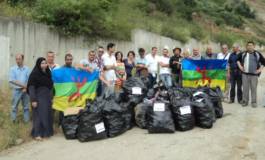 12e anniversaire du MAK : nettoyage des alentours du barrage de Taksebt