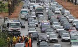 Chlef : embouteillage monstre sur la RN 4 à la sortie ouest