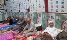 Des anciens condamnés à mort observent une grève de la faim