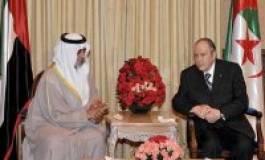 Le président Bouteflika reçoit le ministre émirati de la Culture