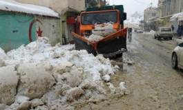Les Aurès : coupures d'électricité et circulation perturbée à cause de la neige