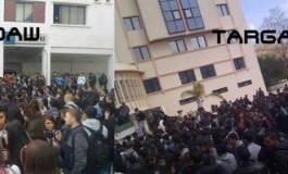 Bejaïa : des centaines d'étudiants manifestent contre Bouteflika