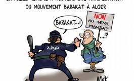 La police réprime de nouveau une manifestation de Barakat