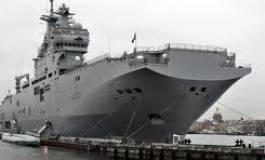 La France renonce pour l'instant à livrer un Mistral à Moscou