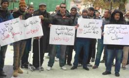 Le sit-in de la colère à Tiaret