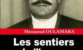 "Les sentiers de l’honneur" de Messaoud Oulamara