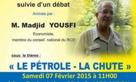 Le RCD organise une conférence à Akbou avec Madjid Yousfi