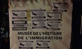 Tags au Musée de l’immigration (Paris) : Dissidence française répond