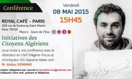 Conférence-débat avec Abdou Semmar sur les défis journalistiques en Algérie