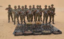 Importante saisie d’armes de guerre et munitions par l’ANP à Bordj Badji Mokhtar